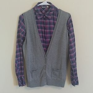 ESprit Button Down and Vest Bundle